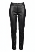 Pantalón de Cuero Negro