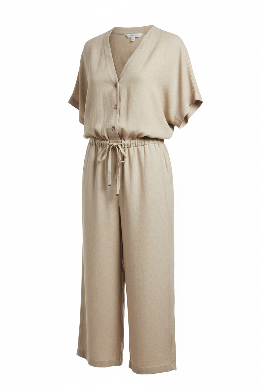 Jumpsuit Casual Beige